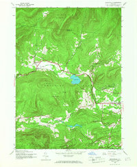 preview thumbnail of historical topo map of Ulster County, NY in 1945