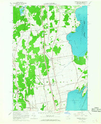 Download a high-resolution, GPS-compatible USGS topo map for Beekmantown, NY (1968 edition)