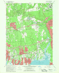 Download a high-resolution, GPS-compatible USGS topo map for Bellport, NY (1970 edition)