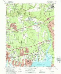 Download a high-resolution, GPS-compatible USGS topo map for Bellport, NY (1969 edition)
