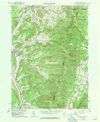 preview thumbnail of historical topo map of Rensselaer County, NY in 1960
