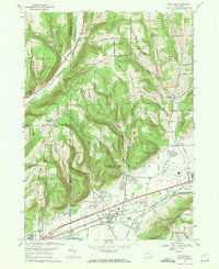 Download a high-resolution, GPS-compatible USGS topo map for Big Flats, NY (1971 edition)