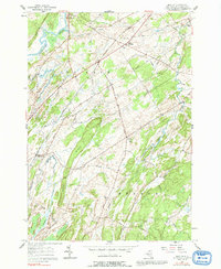 Download a high-resolution, GPS-compatible USGS topo map for Bigelow, NY (1992 edition)