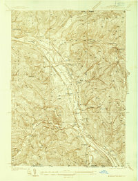 preview thumbnail of historical topo map of Broome County, NY in 1937