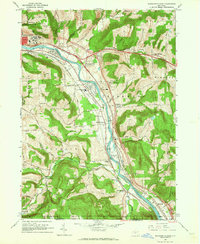 Download a high-resolution, GPS-compatible USGS topo map for Binghamton East, NY (1964 edition)