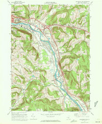 Download a high-resolution, GPS-compatible USGS topo map for Binghamton East, NY (1972 edition)