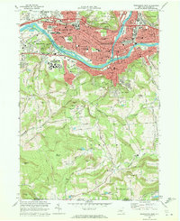 Download a high-resolution, GPS-compatible USGS topo map for Binghamton West, NY (1977 edition)