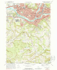 Download a high-resolution, GPS-compatible USGS topo map for Binghamton West, NY (1988 edition)