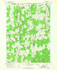 Download a high-resolution, GPS-compatible USGS topo map for Bliss, NY (1968 edition)