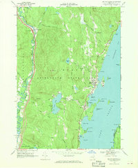 Download a high-resolution, GPS-compatible USGS topo map for Bolton Landing, NY (1969 edition)
