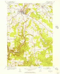 Download a high-resolution, GPS-compatible USGS topo map for Boonville, NY (1957 edition)
