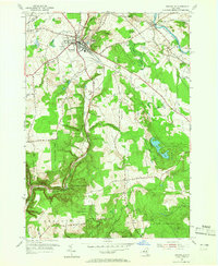 Download a high-resolution, GPS-compatible USGS topo map for Boonville, NY (1965 edition)