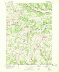 Download a high-resolution, GPS-compatible USGS topo map for Borden, NY (1955 edition)