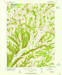 Download a high-resolution, GPS-compatible USGS topo map for Bradford, NY (1965 edition)