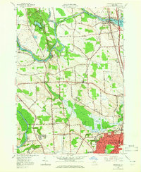 Download a high-resolution, GPS-compatible USGS topo map for Brewerton, NY (1965 edition)