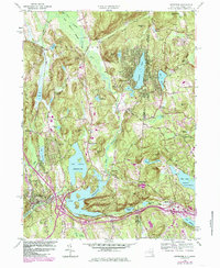 Download a high-resolution, GPS-compatible USGS topo map for Brewster, NY (1985 edition)