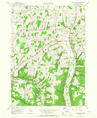 Download a high-resolution, GPS-compatible USGS topo map for Bristol Center, NY (1967 edition)