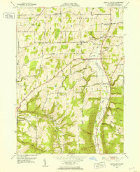 Download a high-resolution, GPS-compatible USGS topo map for Bristol Center, NY (1952 edition)