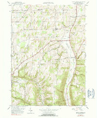 Download a high-resolution, GPS-compatible USGS topo map for Bristol Center, NY (1990 edition)