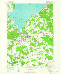 Download a high-resolution, GPS-compatible USGS topo map for Broadalbin, NY (1963 edition)