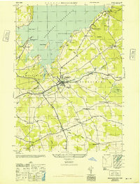 preview thumbnail of historical topo map of Fulton County, NY in 1946