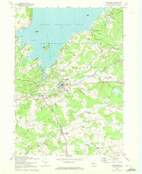 Download a high-resolution, GPS-compatible USGS topo map for Broadalbin, NY (1972 edition)