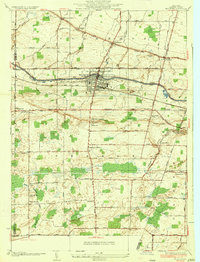 preview thumbnail of historical topo map of Brockport, NY in 1934