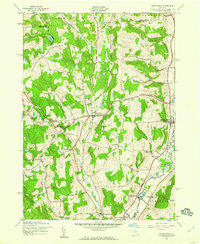 Download a high-resolution, GPS-compatible USGS topo map for Brookfield, NY (1960 edition)