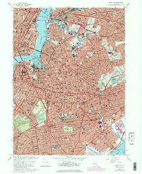 Download a high-resolution, GPS-compatible USGS topo map for Brooklyn, NY (1967 edition)