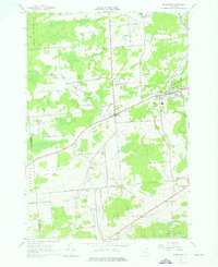 Download a high-resolution, GPS-compatible USGS topo map for Brushton, NY (1976 edition)