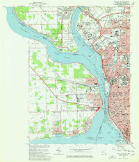 Download a high-resolution, GPS-compatible USGS topo map for Buffalo NW, NY (1967 edition)