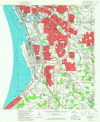 Download a high-resolution, GPS-compatible USGS topo map for Buffalo SE, NY (1967 edition)