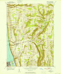 Download a high-resolution, GPS-compatible USGS topo map for Burdett, NY (1952 edition)