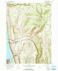 Download a high-resolution, GPS-compatible USGS topo map for Burdett, NY (1990 edition)