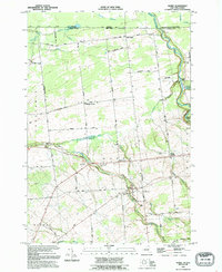 Download a high-resolution, GPS-compatible USGS topo map for Burke, NY (1995 edition)