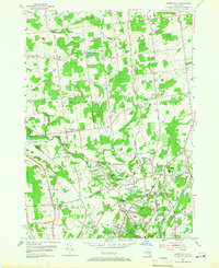preview thumbnail of historical topo map of Saratoga County, NY in 1954