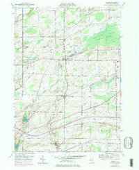 Download a high-resolution, GPS-compatible USGS topo map for Byron, NY (1978 edition)