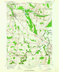 preview thumbnail of historical topo map of Livingston County, NY in 1950