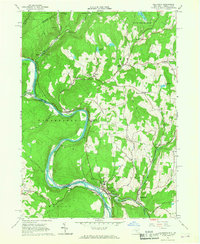 Download a high-resolution, GPS-compatible USGS topo map for Callicoon, NY (1967 edition)