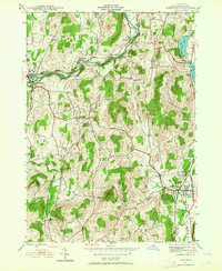 Download a high-resolution, GPS-compatible USGS topo map for Cambridge, NY (1964 edition)