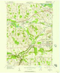Download a high-resolution, GPS-compatible USGS topo map for Camillus, NY (1957 edition)
