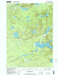 preview thumbnail of historical topo map of Fulton County, NY in 1997