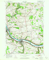 Download a high-resolution, GPS-compatible USGS topo map for Canajoharie, NY (1972 edition)