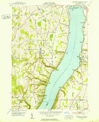 Download a high-resolution, GPS-compatible USGS topo map for Canandaigua Lake, NY (1952 edition)