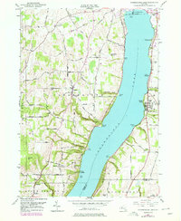 Download a high-resolution, GPS-compatible USGS topo map for Canandaigua Lake, NY (1978 edition)