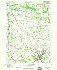 Download a high-resolution, GPS-compatible USGS topo map for Canandaigua, NY (1952 edition)