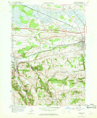 Download a high-resolution, GPS-compatible USGS topo map for Canastota, NY (1959 edition)