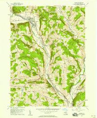 Download a high-resolution, GPS-compatible USGS topo map for Candor, NY (1958 edition)