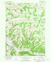 Download a high-resolution, GPS-compatible USGS topo map for Canisteo, NY (1971 edition)