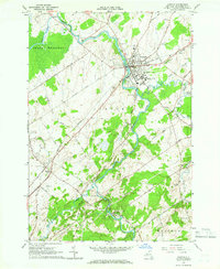 Download a high-resolution, GPS-compatible USGS topo map for Canton, NY (1966 edition)